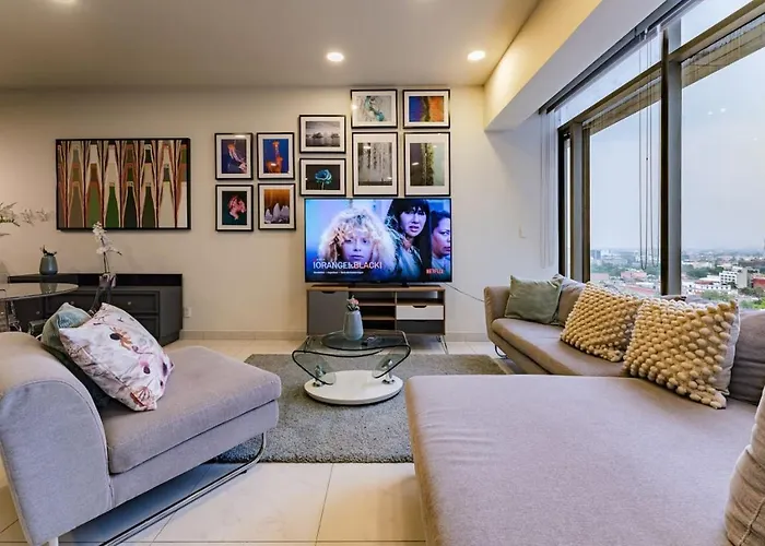 Stylish Reforma Loft W/pool, Gym, Ac & Views * Mexico City